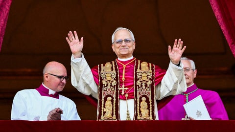 WATCH LIVE: Pope Leo XIV leads Vatican City in prayer from St. Peter's balcony - Fox News