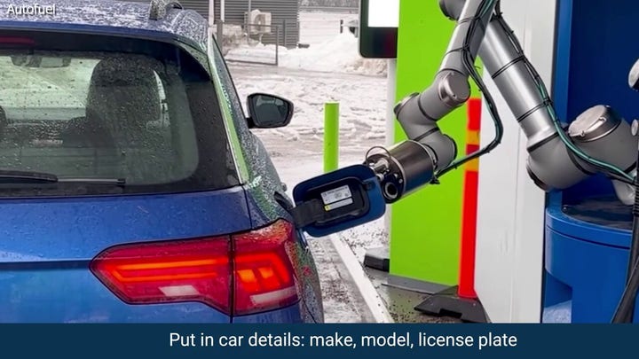 This robot pumps gas for you