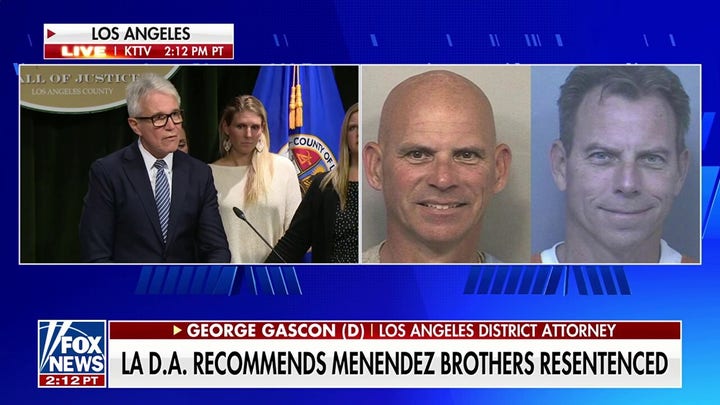  Los Angeles DA recommends resentencing for Menendez brothers