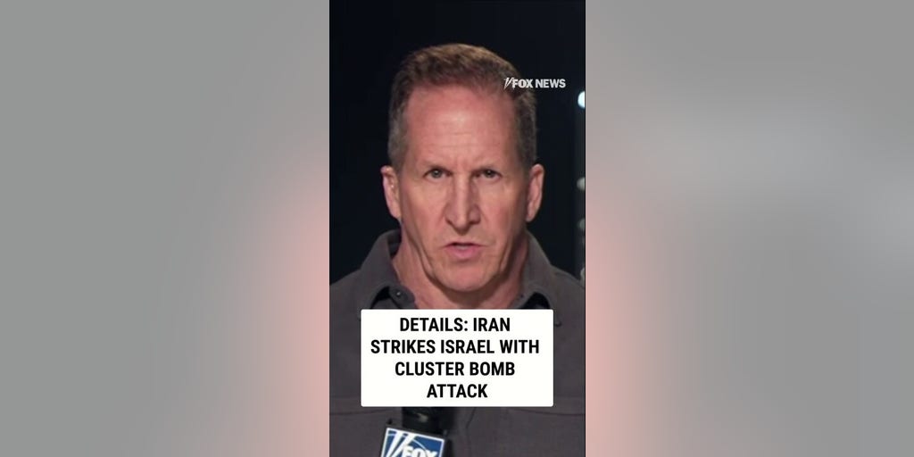 DETAILS: Iran STRIKES Israel with cluster bomb attack