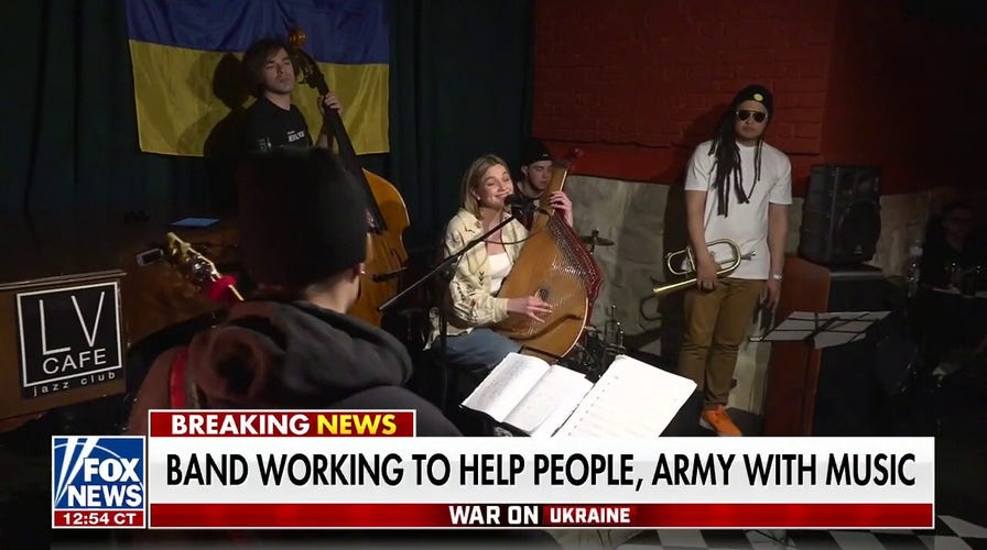 Ukrainian band working to help people, army through music