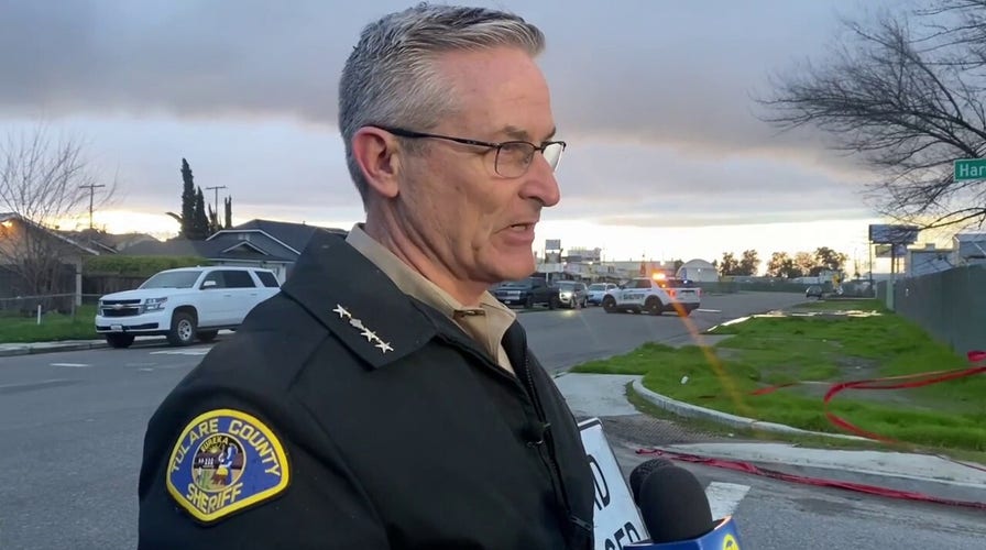Tulare County Sheriff Mike Boudreaux on the cartel style hit that killed six people