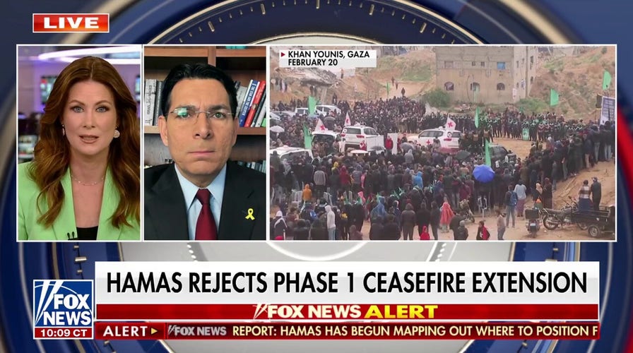 Hamas needs a ‘reality check,’ Israeli UN ambassador says after group rejects phase 1 of ceasefire extension