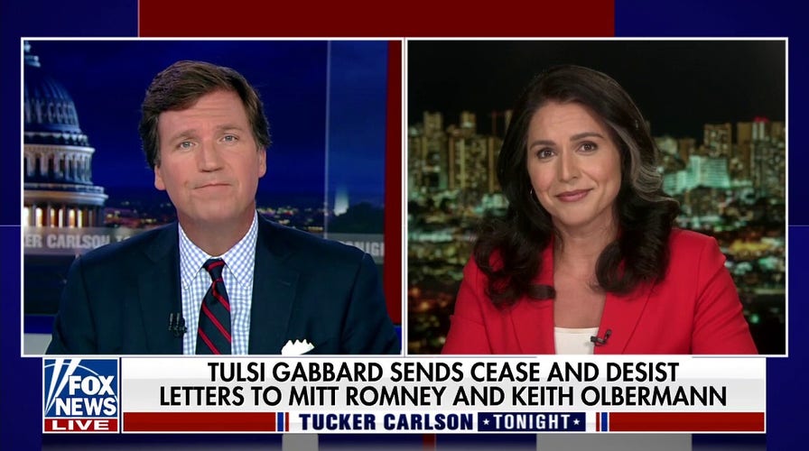 Gabbard sends cease and desist letters to Romney over 'treason' accusation