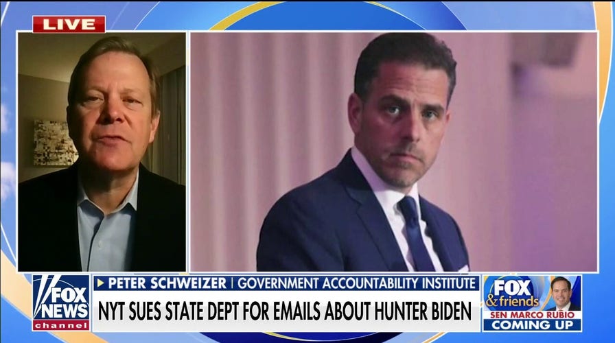 Schweizer: Media's turn on investigating Hunter Biden an important development