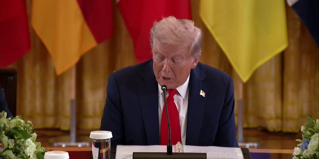 Trump says that US, European allies must weigh what security guarantees will be in place to support Ukraine