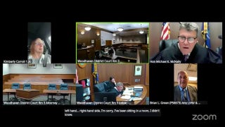 Judge grills woman who logs into Zoom court from car