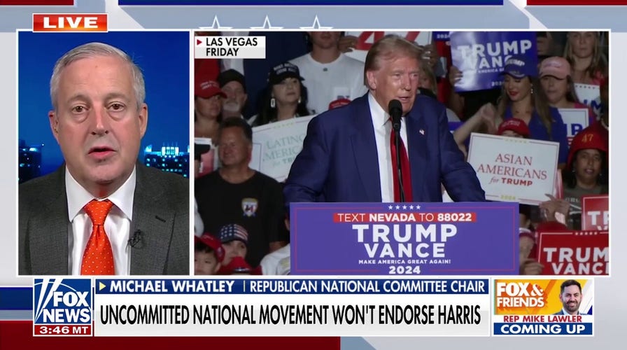 Uncommitted National Movement refuses to endorse Trump, Harris
