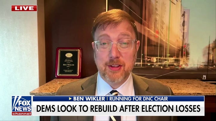DNC chair candidate makes his case as Democrats look to rebuild after 2024 loss
