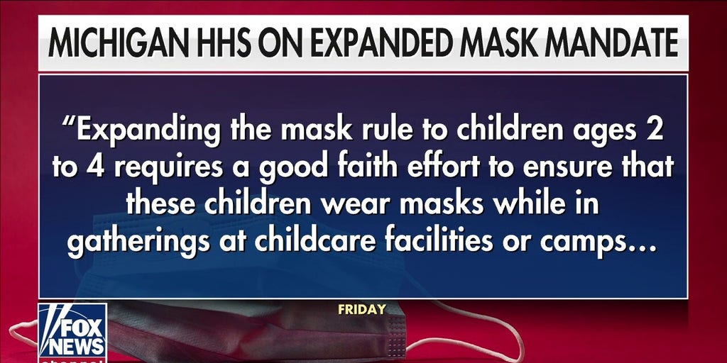 Michigan expands mask mandate to children as young as 2 years old Fox