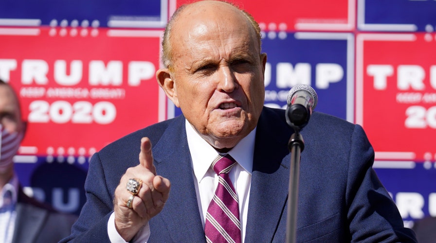 Giuliani's wild press conference