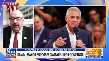 Democratic New Jersey mayor endorses Ciattarelli in governor's race, says he has 'real solutions'