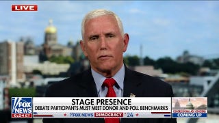 Mike Pence: Count on me to be on the debate stage - Fox News