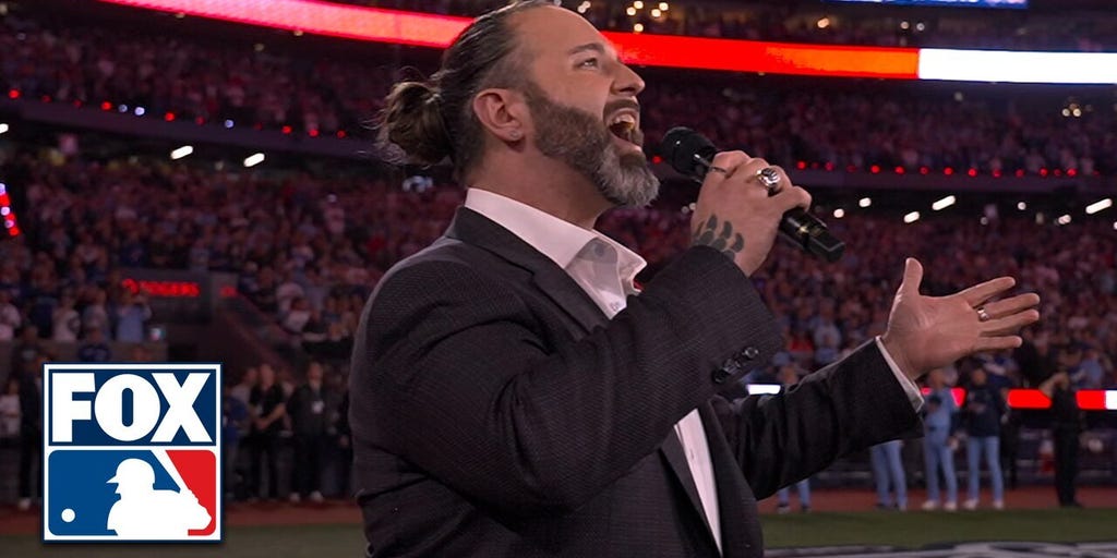John Vincent & SoulBear perform National Anthems ahead of World Series Game 6