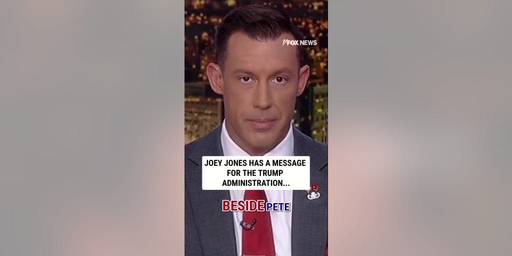 'DON'T BE THOSE PEOPLE': Joey Jones sends warning to Trump admin