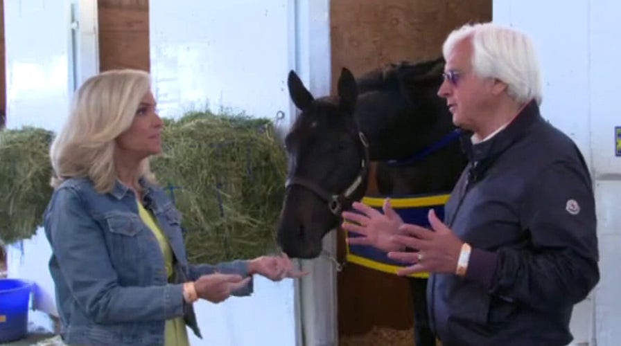 Bob Baffert reacts to record-setting Kentucky Derby win