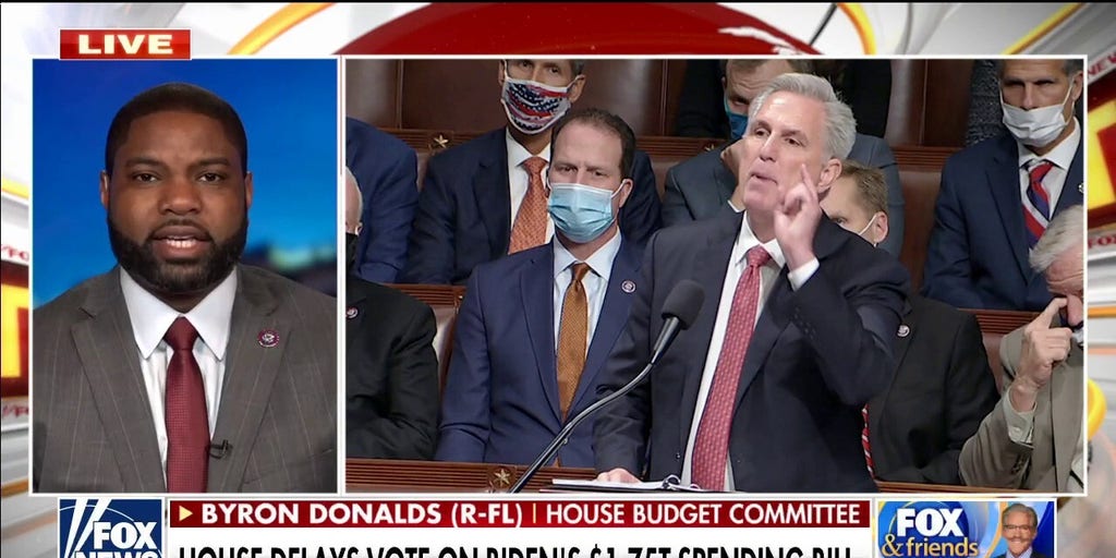 Rep. Byron Donalds: GOP Opposed Spending Bill Because It’s A ‘joke ...