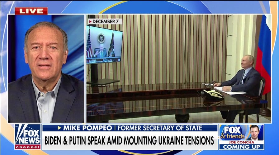 Pompeo: Putin sees only words from Biden admin but no resolve