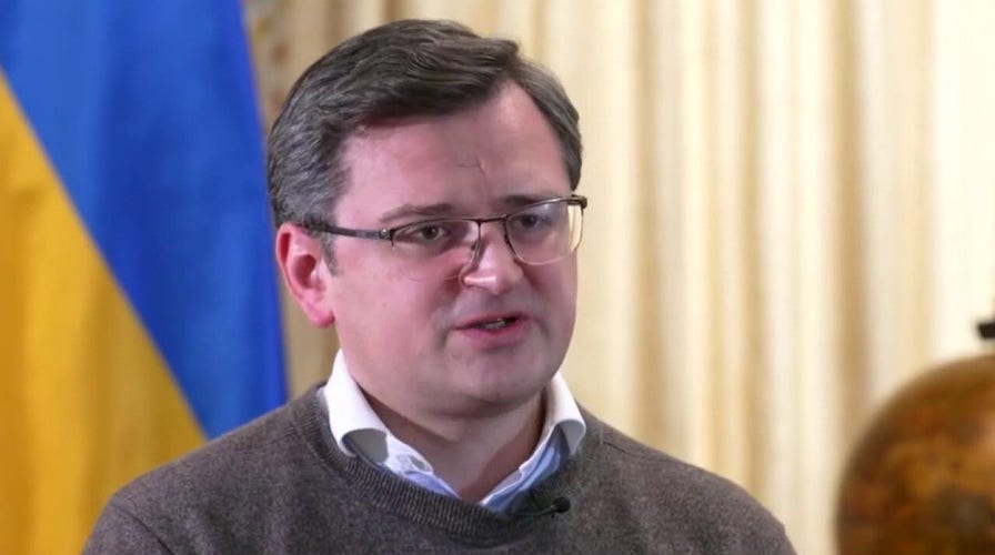 Ukraine's foreign minister reacts to sinking of Russian warship