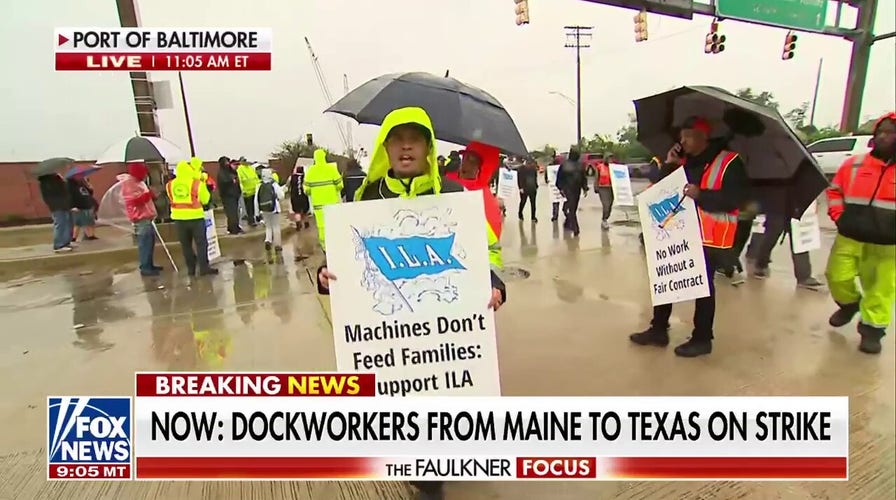 'Everything comes on a ship': Union boss sends dire message about port strike