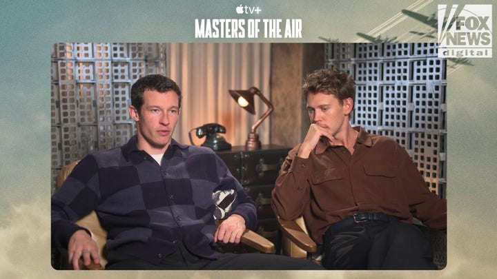 Masters of the Air" star Callum Turner was honored to play real-life WWII fighter pilots: They're superheroes