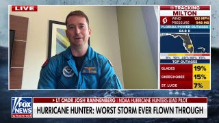 Hurricane Milton is the 'most powerful' storm I've ever flown through: Lt. Cmdr. Josh Rannenberg - Fox News