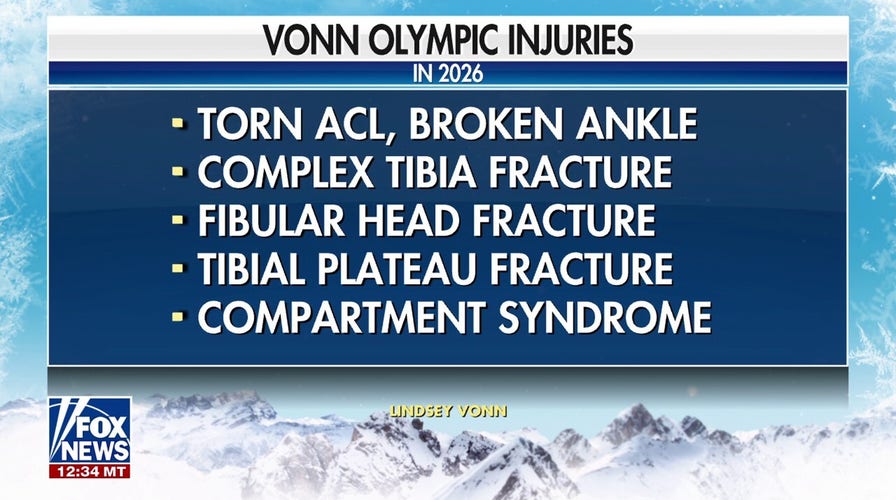 Lindsey Vonn reveals near leg amputation after horrific injury at the Olympics
