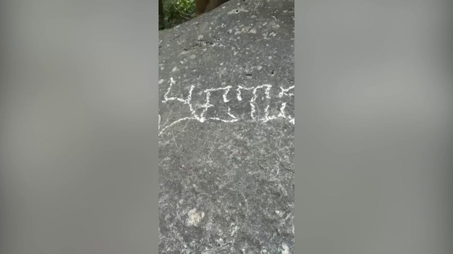 Vandals deface a boulder and more at Yosemite National Park