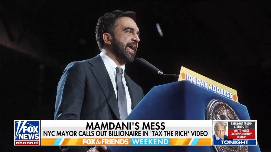 NYC Mayor Mamdani calls out billionaire in 'Tax The Rich' video