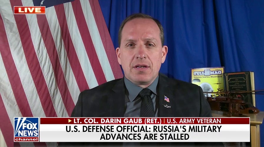 Russia’s air attacks will ‘continue’ at same ‘pace and scope’ for a while: Lt. Col. Darin Gaub