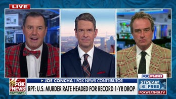 Report: US murder rate headed for a record 1-year drop