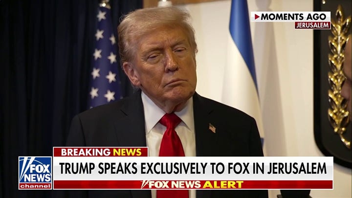 Trump touts ‘peace for the Middle East,’ says Iran’s nuclear defeat paved way for deal