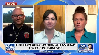 East Palestine residents react to Biden’s ‘busy schedule’ comment: ‘We’re not okay’ - Fox News
