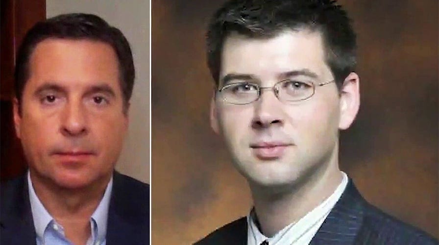 Rep. Nunes on ex-FBI lawyer expected to plead guilty for falsifying documents against Trump campaign