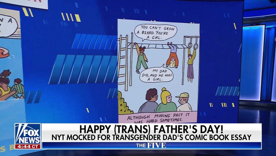 New York Times celebrates transgender dad on Father's Day