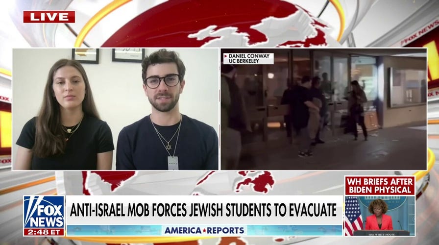 Anti-Israel mob forces Jewish students to evacuate: 'Extremely frightening experience'
