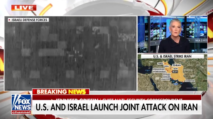 Witnesses report US naval base in Bahrain being bombarded by Iranian missiles