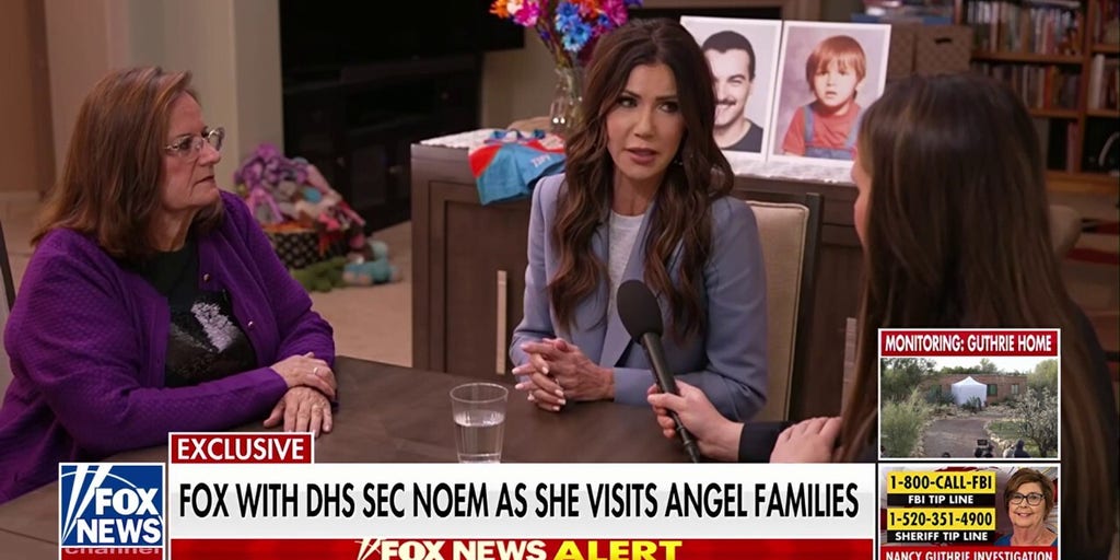 Exclusive: Kristi Noem visits angel families