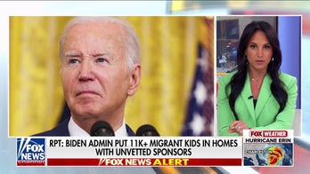 11,500 migrant children reportedly placed with unvetted adults under Biden