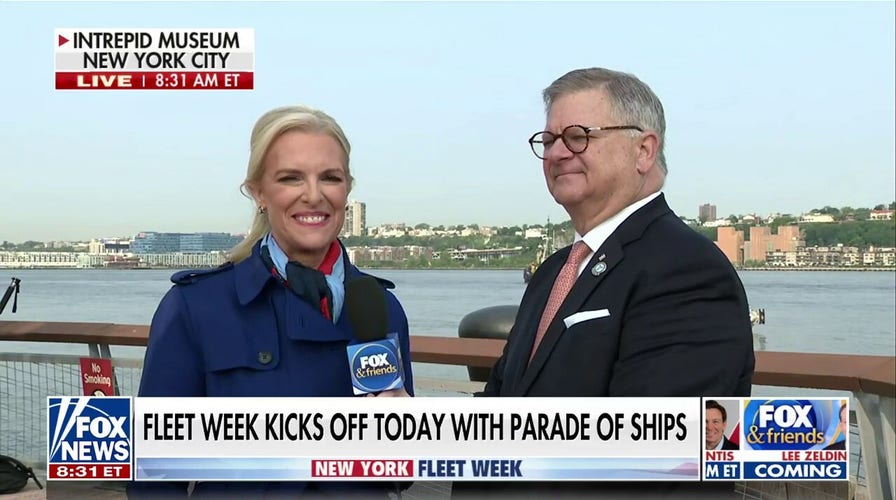 Fleet Week kicks off in NYC with parade of ships