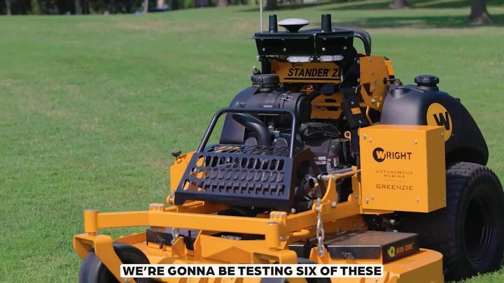 Cortacéspedes controlados por IA probados en el National Mall bajo el plan de Trump