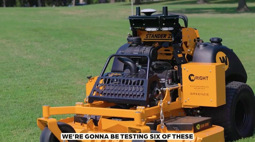 AI-controlled lawnmowers tested on National Mall under Trump plan