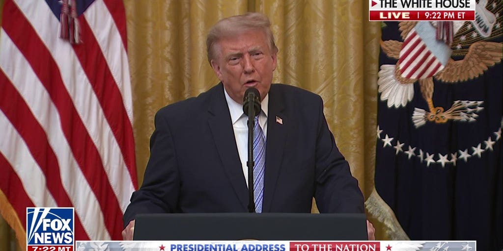 Trump attacks ABC, NBC for not carrying speech