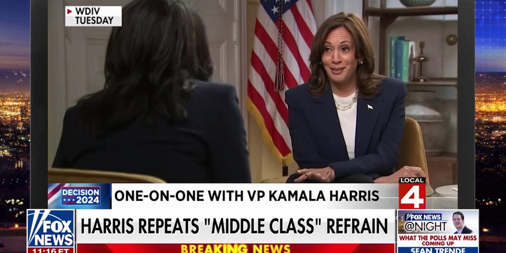 Kamala Harris recycles ‘middle-class’ remark: ‘My mother worked very hard’