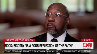 Sen. Warnock compares Trump-supporting religious leaders to those who justified slavery