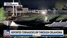 Tornados rip through Oklahoma along with baseball-sized hail
