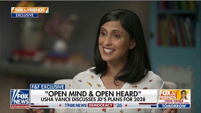Usha Vance opens up about Vice President JD Vance's political future - Fox News