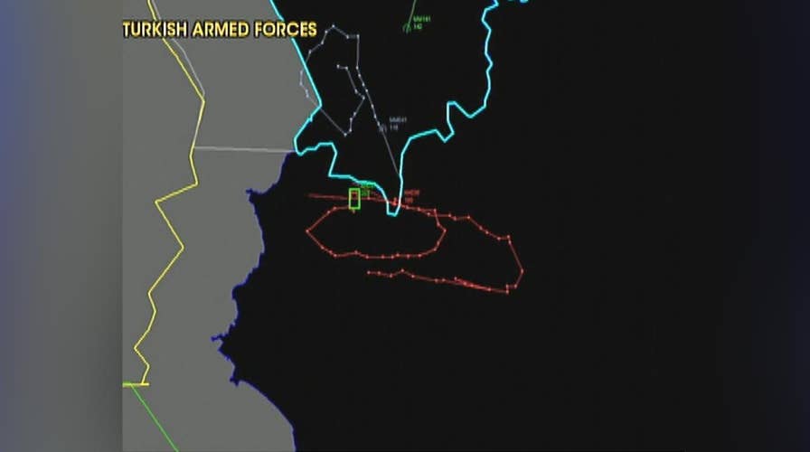 Radar track shows Russia jet's path over Turkish territory