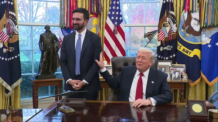 President Trump says it's 'OK' Mamdani has called him a fascist