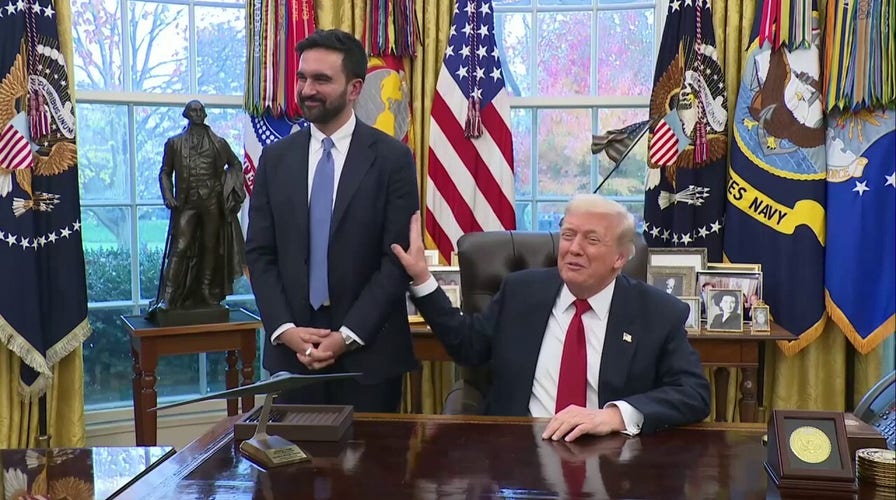 President Trump says it's 'okay' Mamdani has called him a fascist